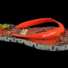 Gelattto Outlet*MERINGA FLOWER REDGREY