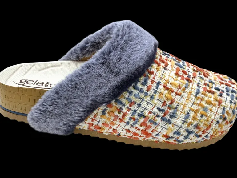 Gelattto Woodstock Soft Furry*WOODSTOCK SOFT FURRY MULTI BLU